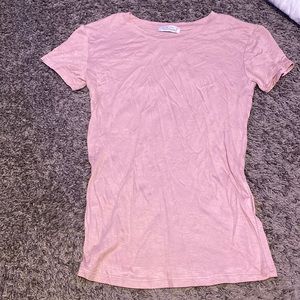 Everly June light pink tee size small
